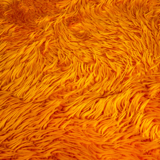 Orange Fur Carpet